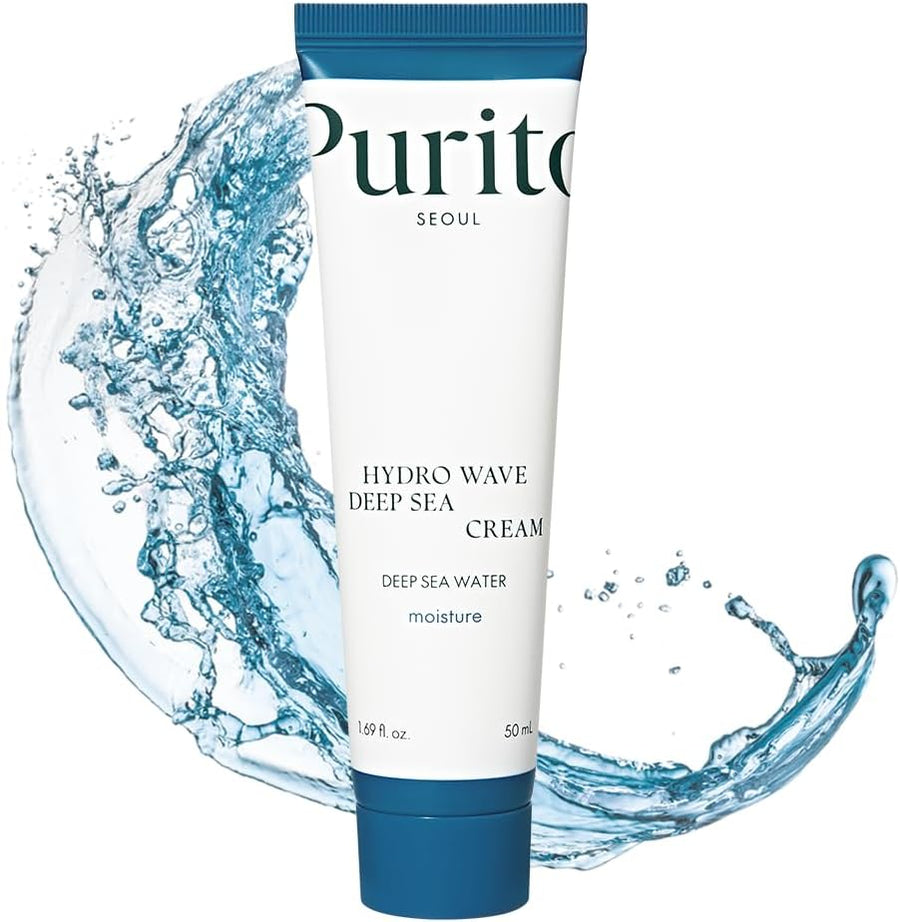 Deep Sea Pure Water Cream Purito envase frontal de 50 ml.