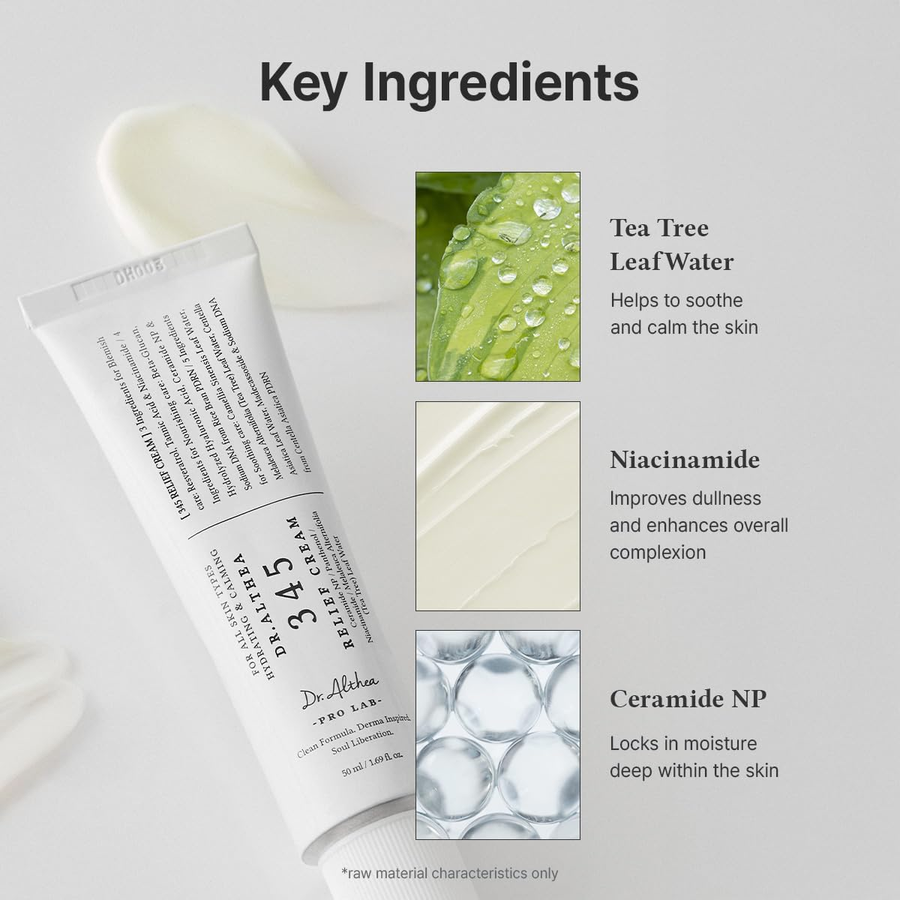 Crema Calmante Dr.Althea 345 Relief para una piel calmada e hidratada
