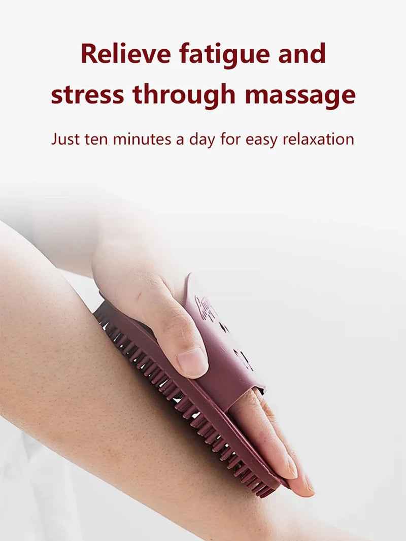 Cepillo de Masaje Corporal Multifuncional de Madera