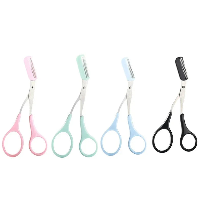 Tijeras para Cejas con Peine uso doméstico