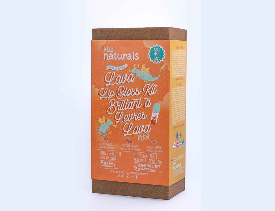 Kit DIY de Brillo Labial Kiss Naturals actividad creativa para compartir.