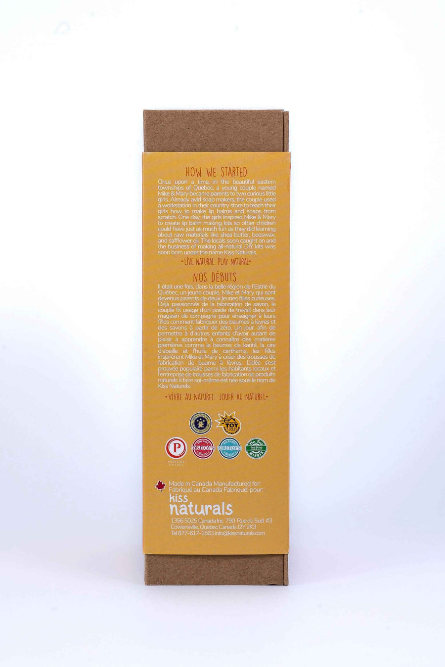 Kit DIY de Brillo Labial Kiss Naturals llenado de envases roll-on.